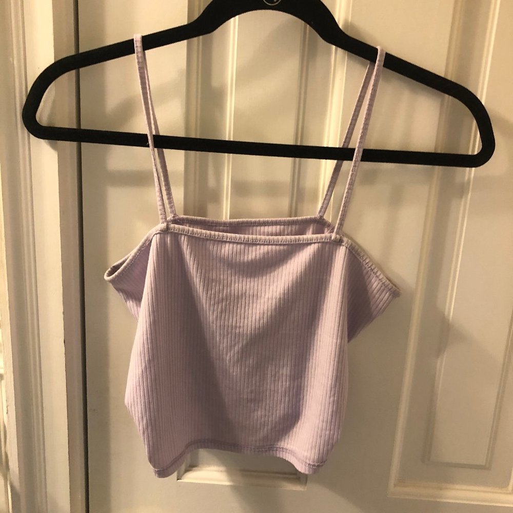 PacSun Purple Cropped Tank